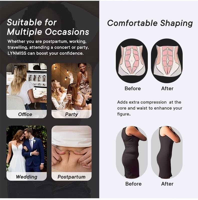 Shapewear Bodysuit Tummy Control Body Shaper Sculpting Butt Lifter Body Shaper for Women - Image 3