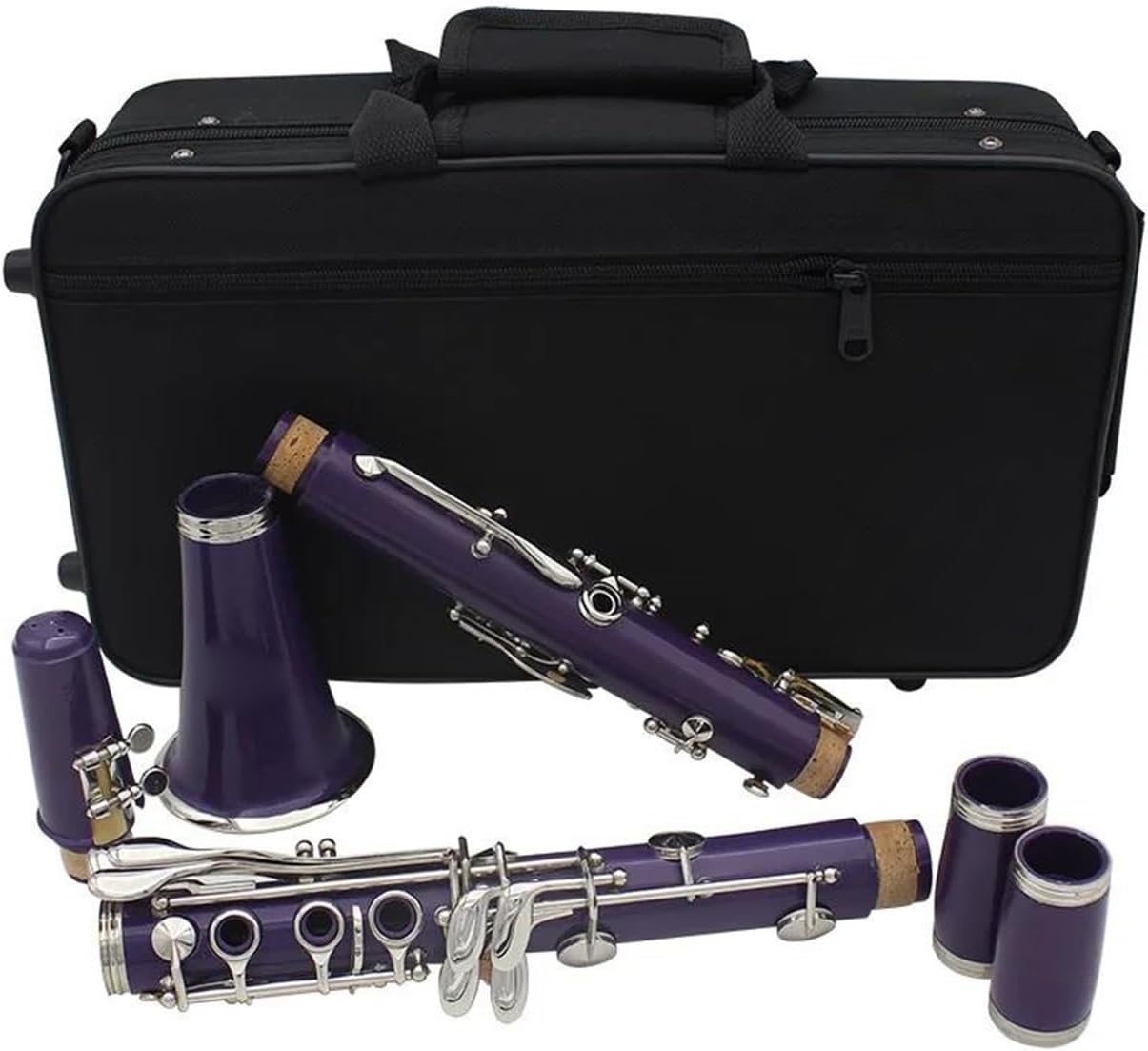 黒クラリネット 変ロ長調クラリネット 17鍵練習用楽器