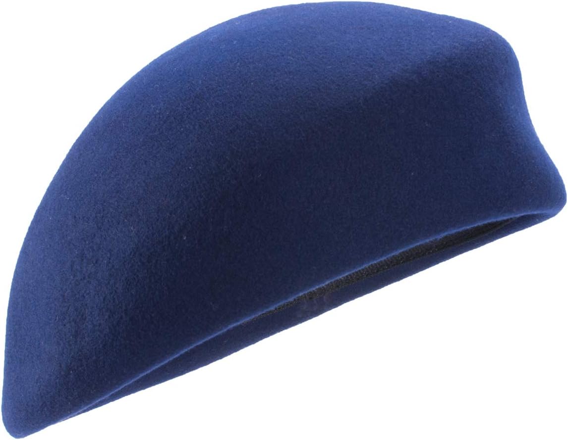 Lawliet Women Unisex 100% Wool Felt Beret Hats Pillbox Fascinator Saucer Tilt Cap A468