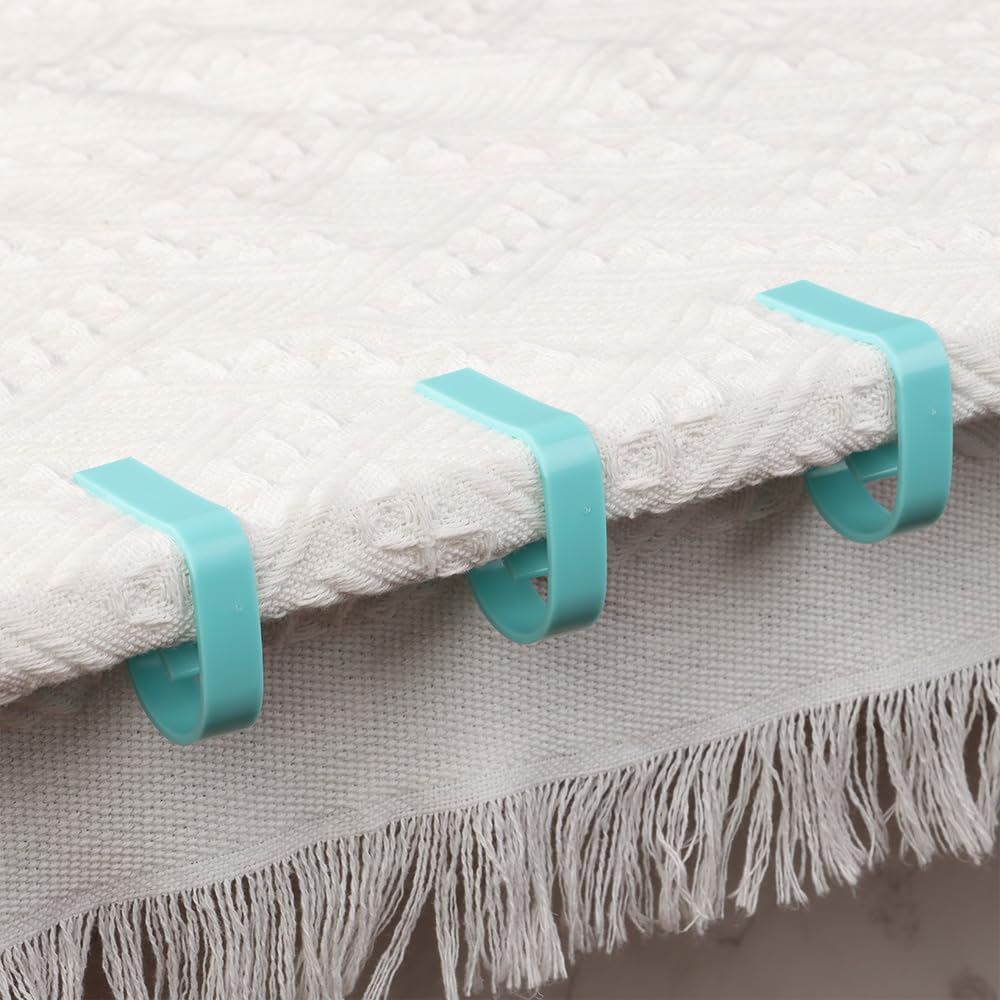 Pinces pour Nappe, Pinces à Nappe Multicolores Pack De 4(Grijs)