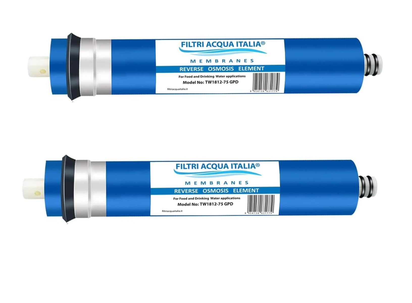Membrana Osmosi Inversa 75 GPD Set 2 Pezzi