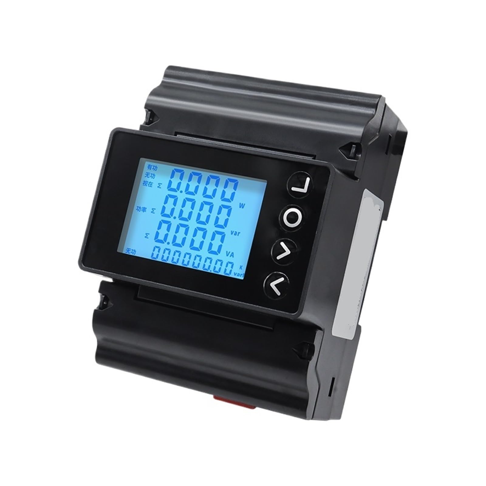 Misuratore di Potenza Digitale Watt RS485 Consumo di Corrente su Guida DIN Trifase CA 220 V(with 150A CT)