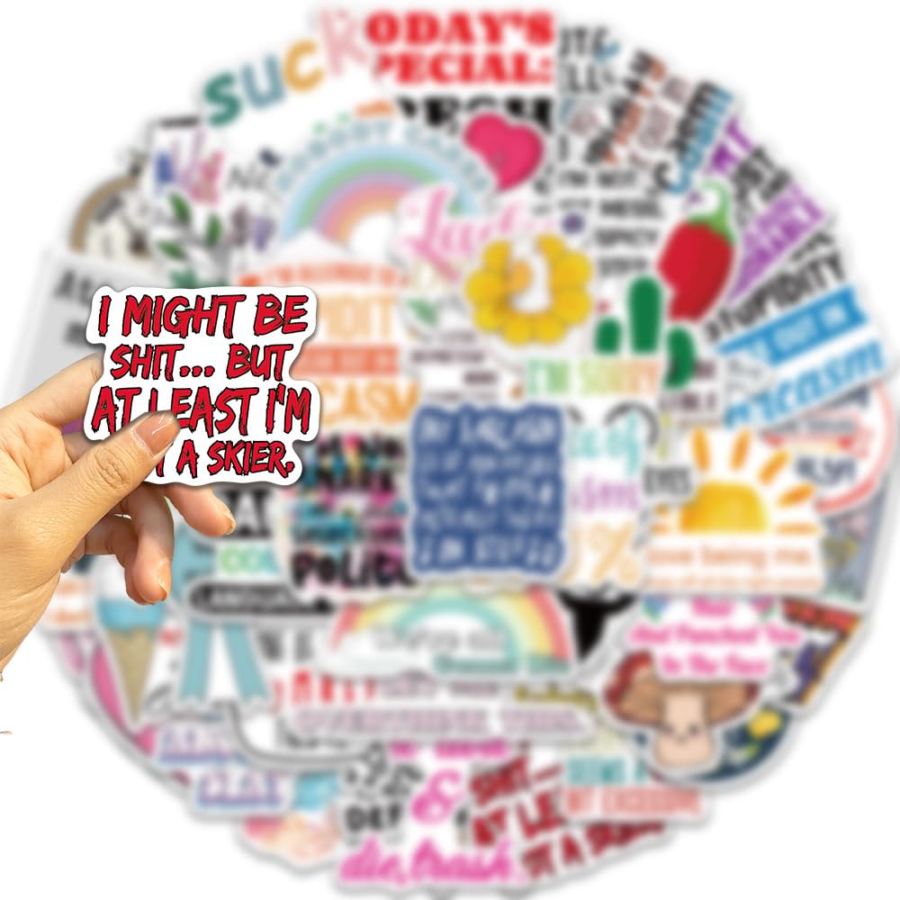 Life Is Short So Am I Sticker - For Laptops, Water Bottles - View #9