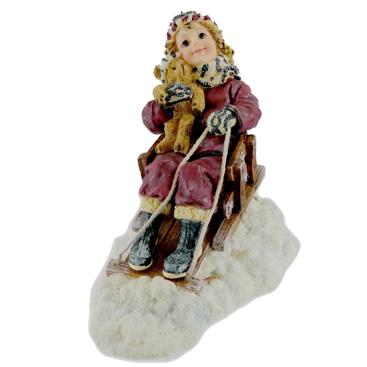 Boyds Dollstone Riley First Snowfall #35016
