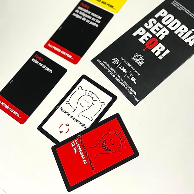 Foto 6 de 8 de CREATIVE TOYS - Juego de cartas Podria Ser Peor Creative Live Games Creative Toys