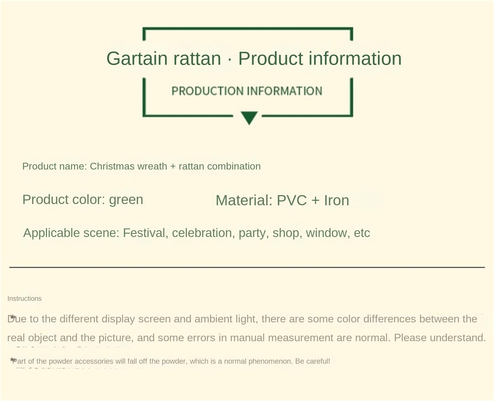 Girlandy do Dekoracji Bożego Narodzenia Zestaw Świątecznych Girland Z Szyszkami, Kokarda, Wieniec Świąteczny Do Domu W Centrum Handlowym Schodów, Domu