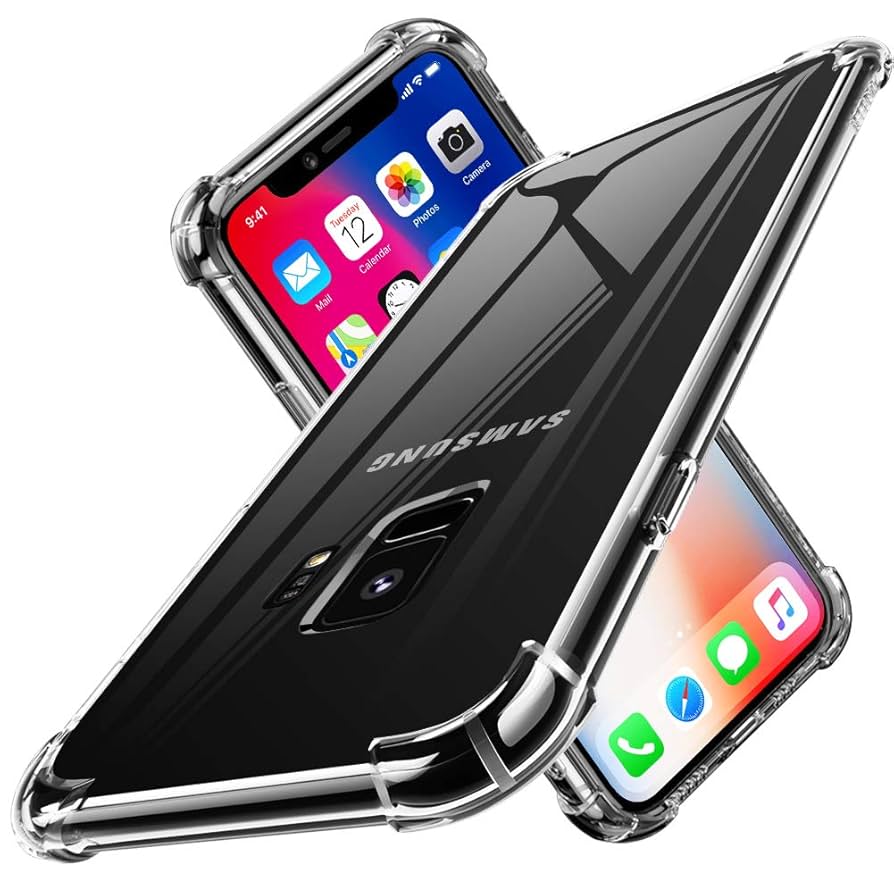 Galaxy S9 本体 透明ケース付き Amazon.co.jp: Galaxy S9 ケース クリア tpu 透明 耐衝撃 米軍