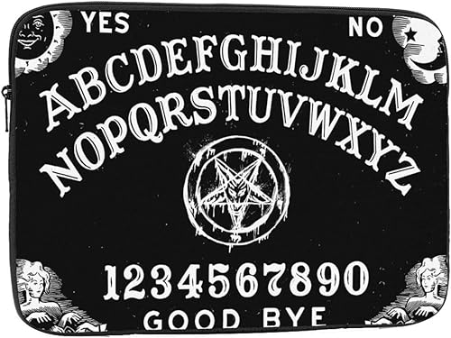 Miniatura 1 de Goth Satanic Ouija - Funda para portátil de 15 pulgadas, funda protectora para tablet, bolsa de computadora portátil para mujeres y hombres