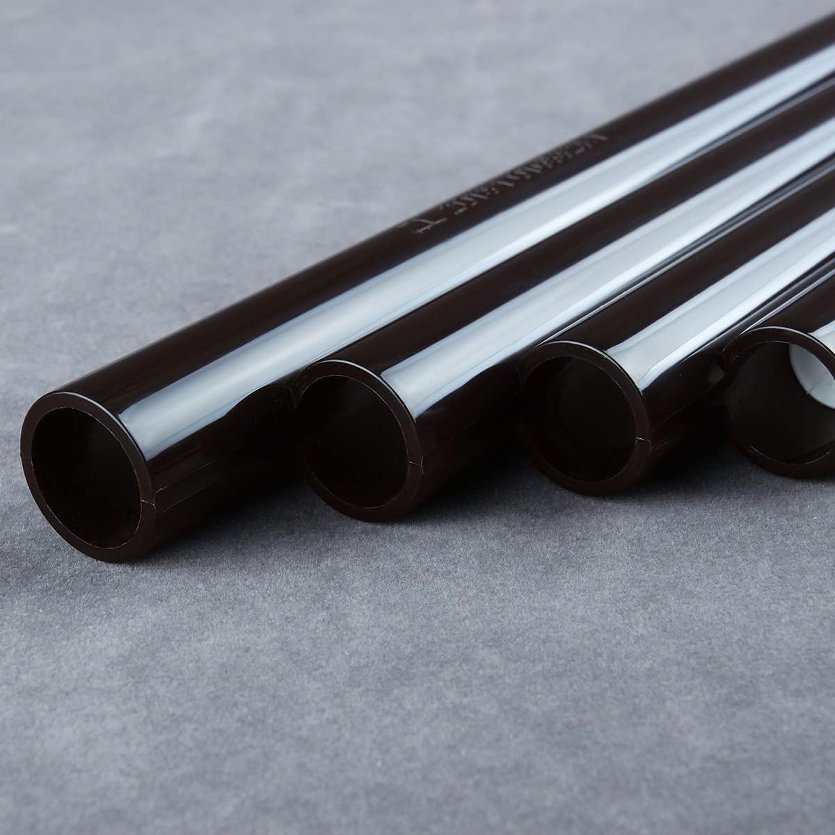 New Arrival 16 Pipes Pan Flute Pan Pipe C Key ABS Plastic Traditional Woodwind Musical Instrument for Beginner and Musical Lover (16 Pipes, dark brown) : Musical Instruments