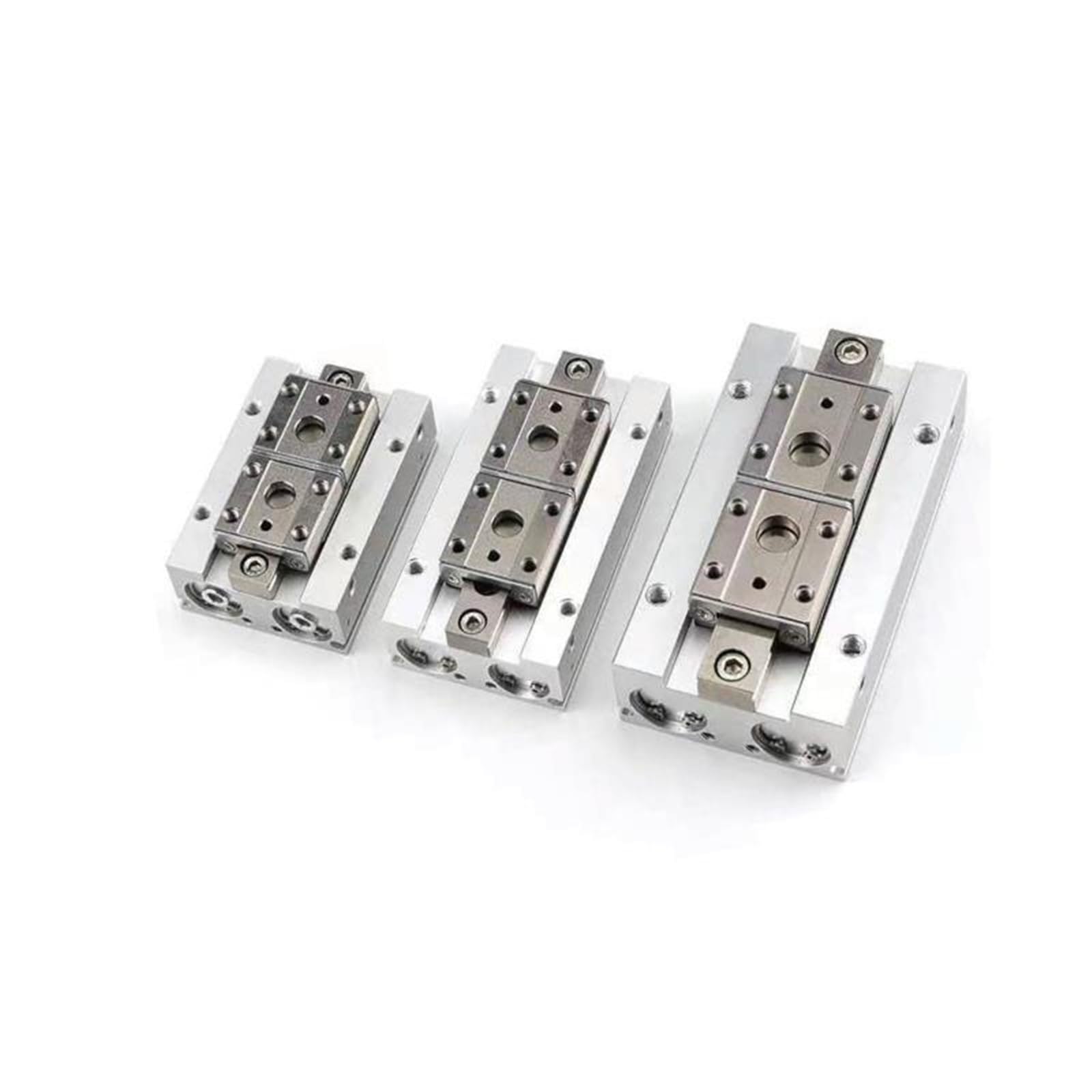 Pinza neumática Cilindro Lineal Serie MHF2-12D