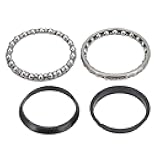 2 Pcs Scooter Steering Ball Bearing, Fork Bearing Bowl Vertical Rod Rotating Ball Steering Device for M365/Pro Electric Scooter Electric Modification Accessories