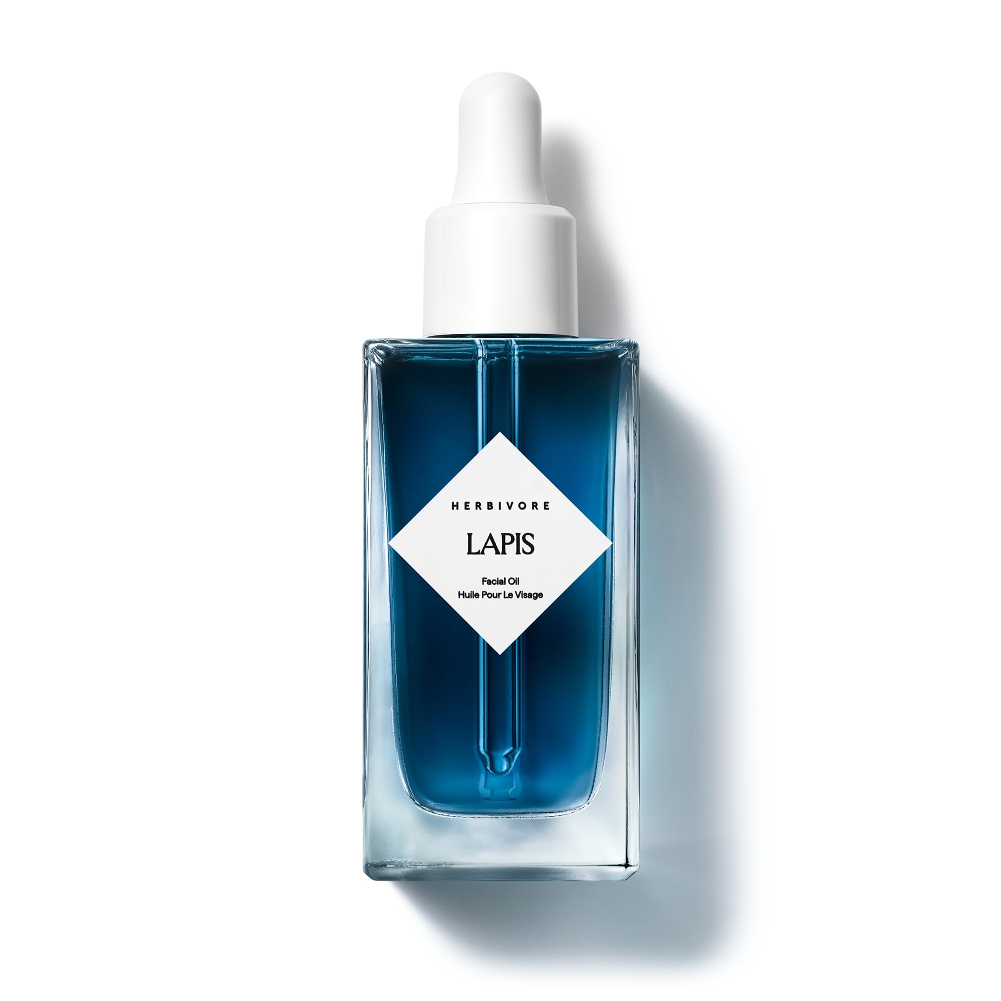 HERBIVORE Lapis Facial Oil | Balances Oil & Soothes Redness with Blue Tansy & Squalane | Safe for Oily & Acne Prone Skin, Non-Comedogenic, Vegan, 50 mL / 1.7 oz