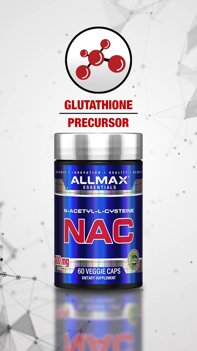 n acetylcysteine glutathione precursor Amazon.com: ALLMAX NAC - 60 Veggie Capsules - Immune Support & Free Radical  Protection
