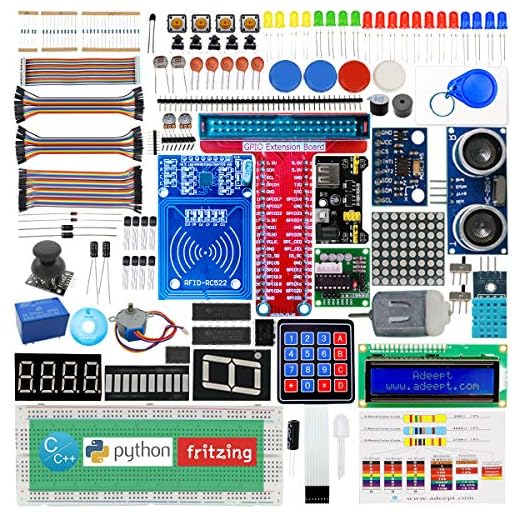 Adeept Starter Kit RFID per Raspberry Pi 4/3/2 Modello B/B+