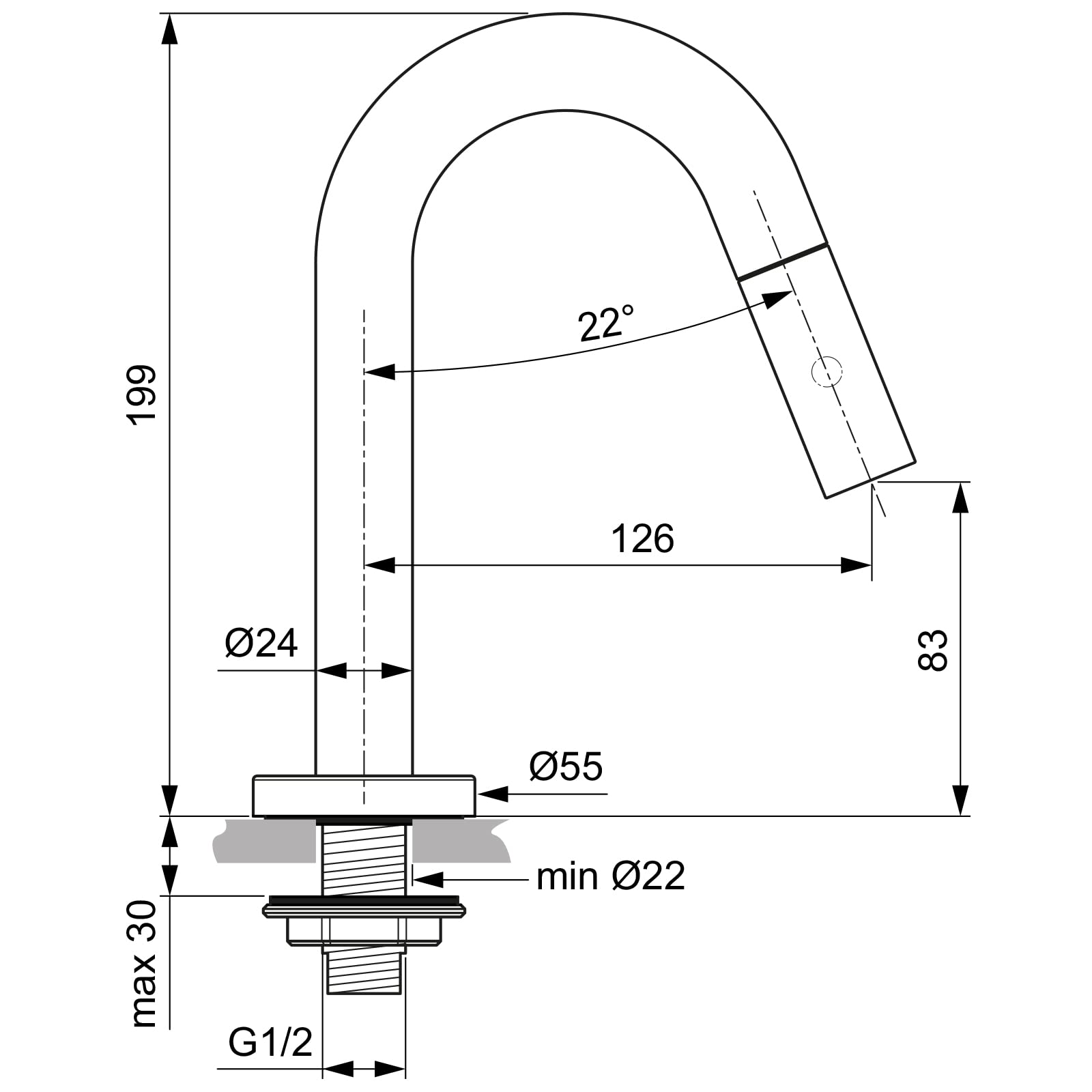 Ideal Standard F2842XG Idealstream zawór stojący