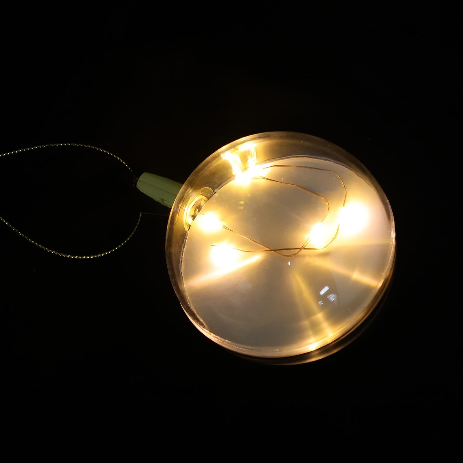 Toyvian 5 Juegos Adorno Colgante LED de Sublimación Navideña para Árbol,