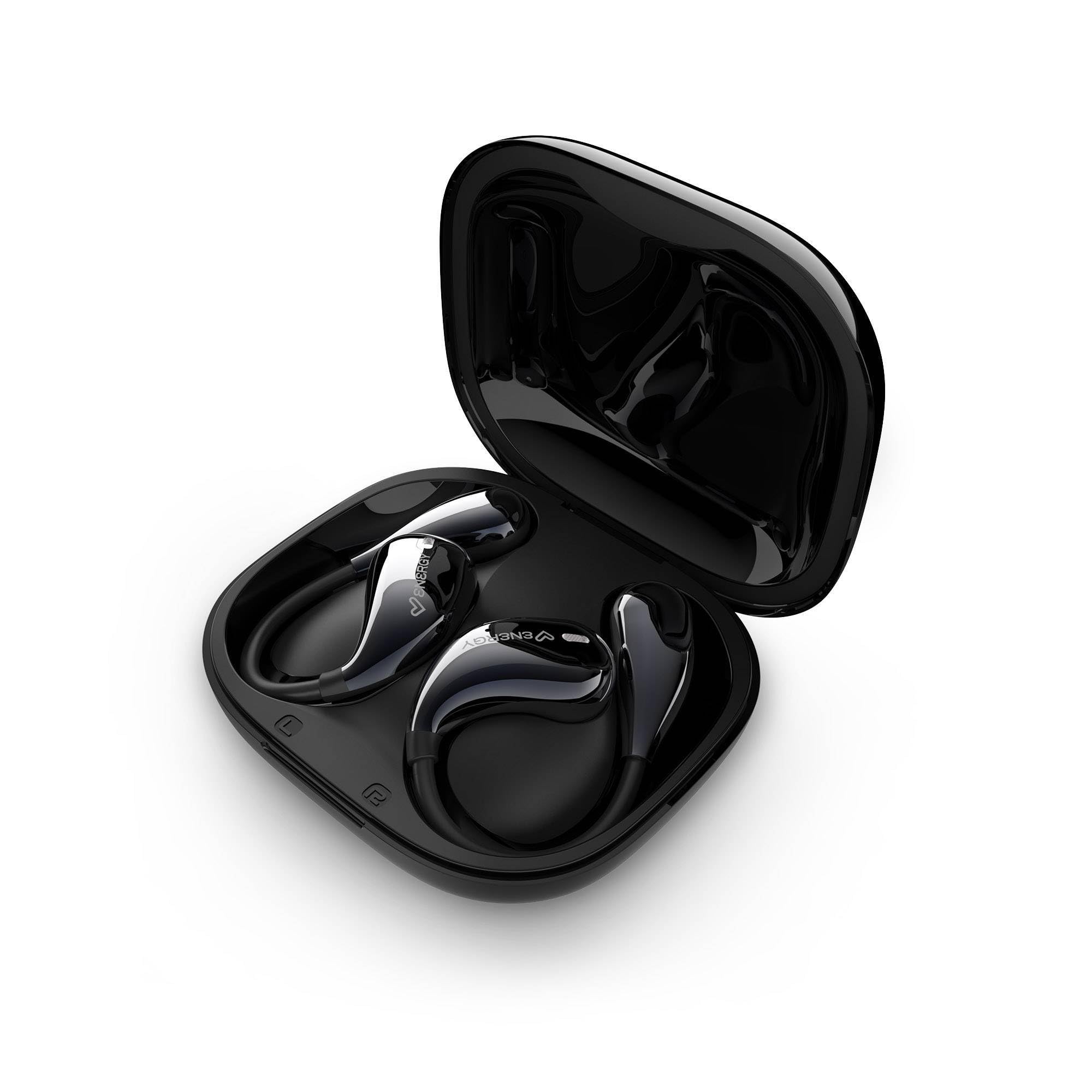 Energy Sistem OpenVoice True Wireless słuchawki douszne z wbudowanym tłumaczem AI, baterią 30h, IPX5, Display Case i korektorem dźwięku.