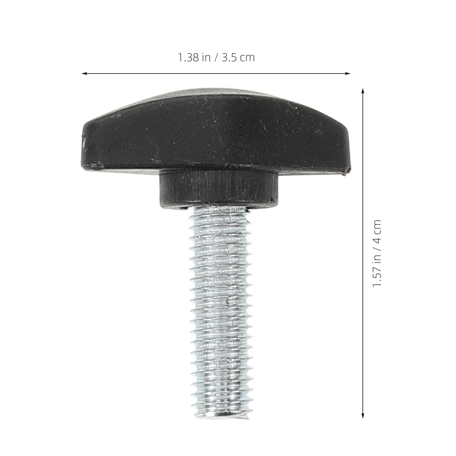 Toddmomy 10 Vis de Serrage pour Support de Micro en Acier Carbone et Pp, Réglage D'angle, Lot de 10 Pièces, Accessoire pour Studio D'enregistrement et Pied de Micro