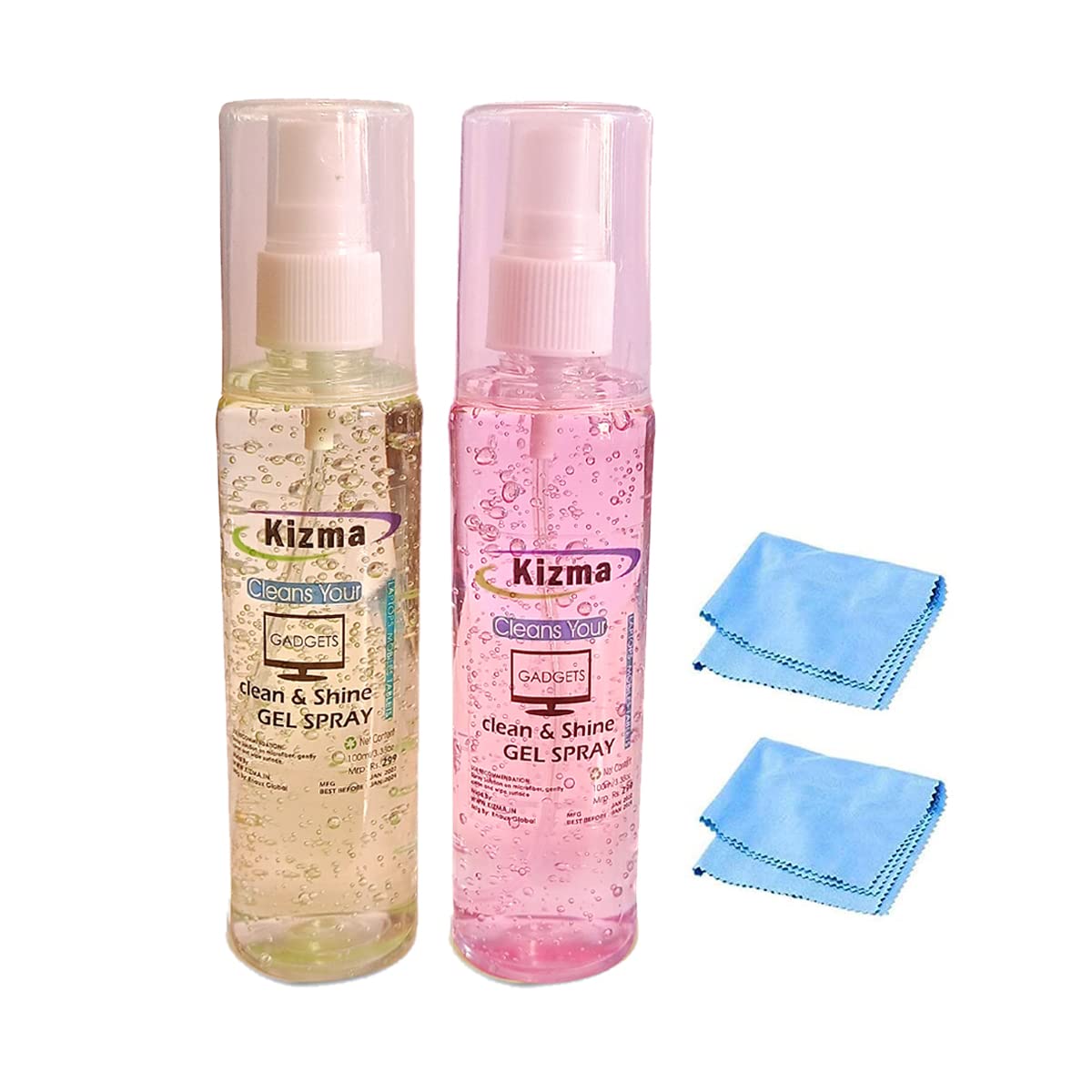 Onliest - Darix Cleaning Gel Includes Cloth for Computers, Laptops, Mobiles, iPad Screens Camera Lens Glasses Sunglasses TV Screens LED LCD Screens (100ml) (Pack Of 2) (B08NT74576) Amazon Price History, Amazon Price Tracker