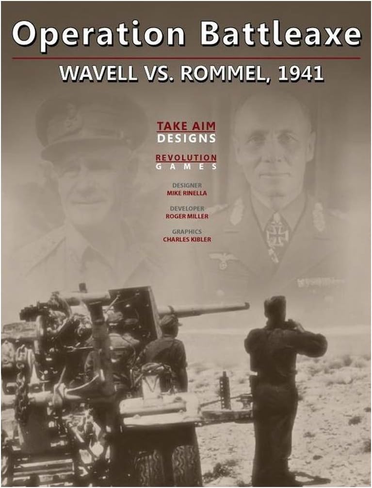 REV: Operation Battleaxe, Wavell vs. Rommel, 1941, Board Game