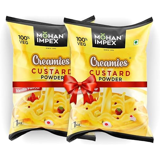 Mohan Impex Vanilla Custard Powder 1 Kg