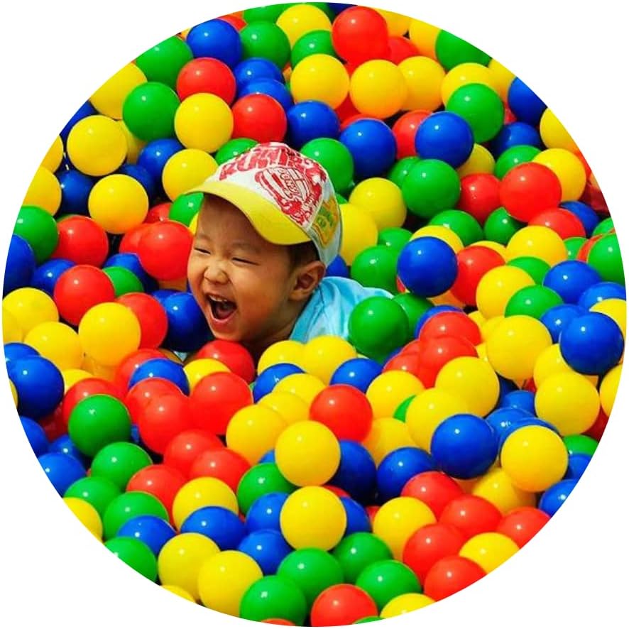 Bolinhas Coloridas para Piscina Kit 100 Unidades