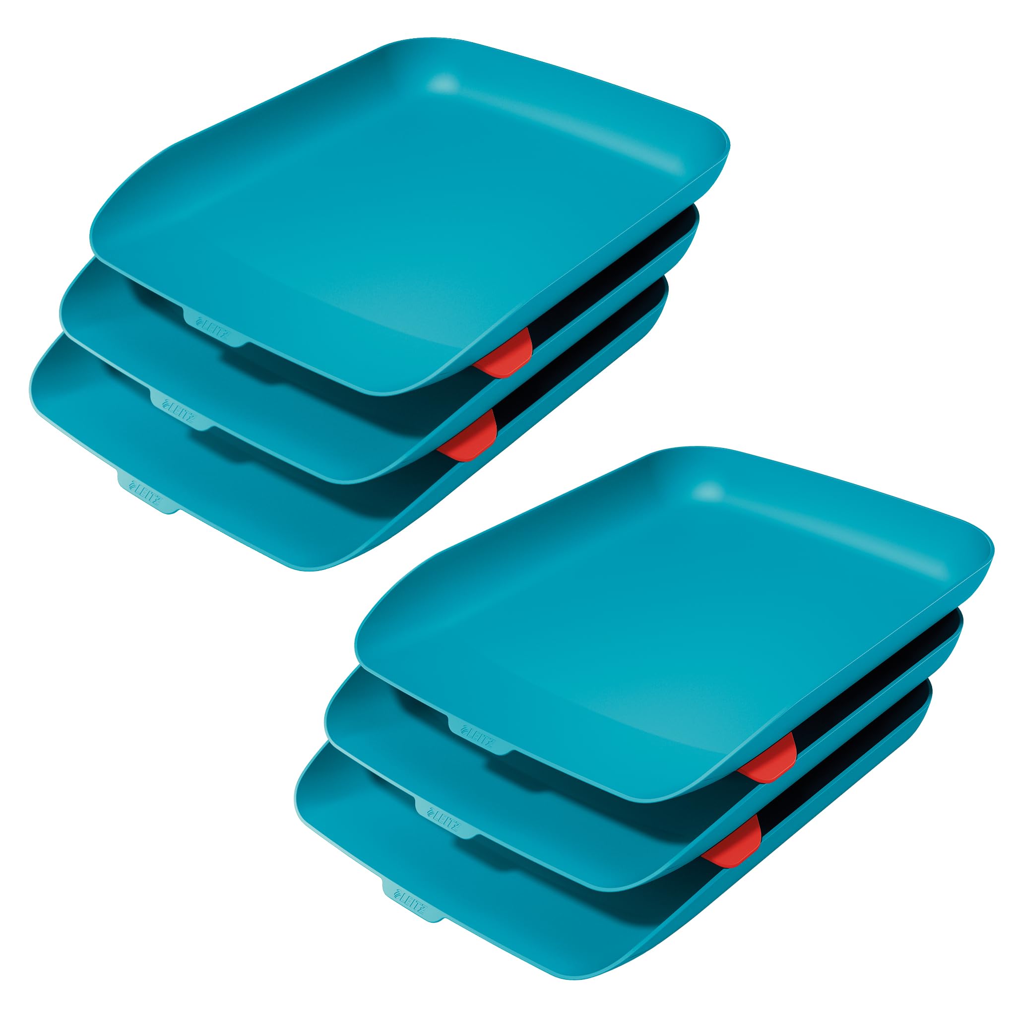 Leitz Cosy Letter Tray A4, Calm Blue - Outer carton of 6 53580061