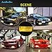 AutoBeeDen Fog Lights Lamps for 1992 1993 1994 1995 1996 1997 1998 1999 BMW (M3 E36) 318i 318is 318ti 320i 323i 323is 325i 325is 328i 328is 3 Series Original Design, 1 Pair, w/H1 Bulbs