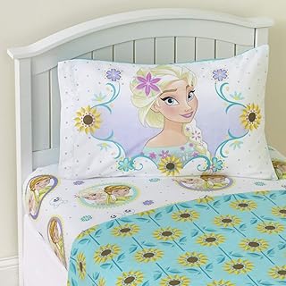 Disney Frozen Sunshine Fever Sheet Set Twin Size