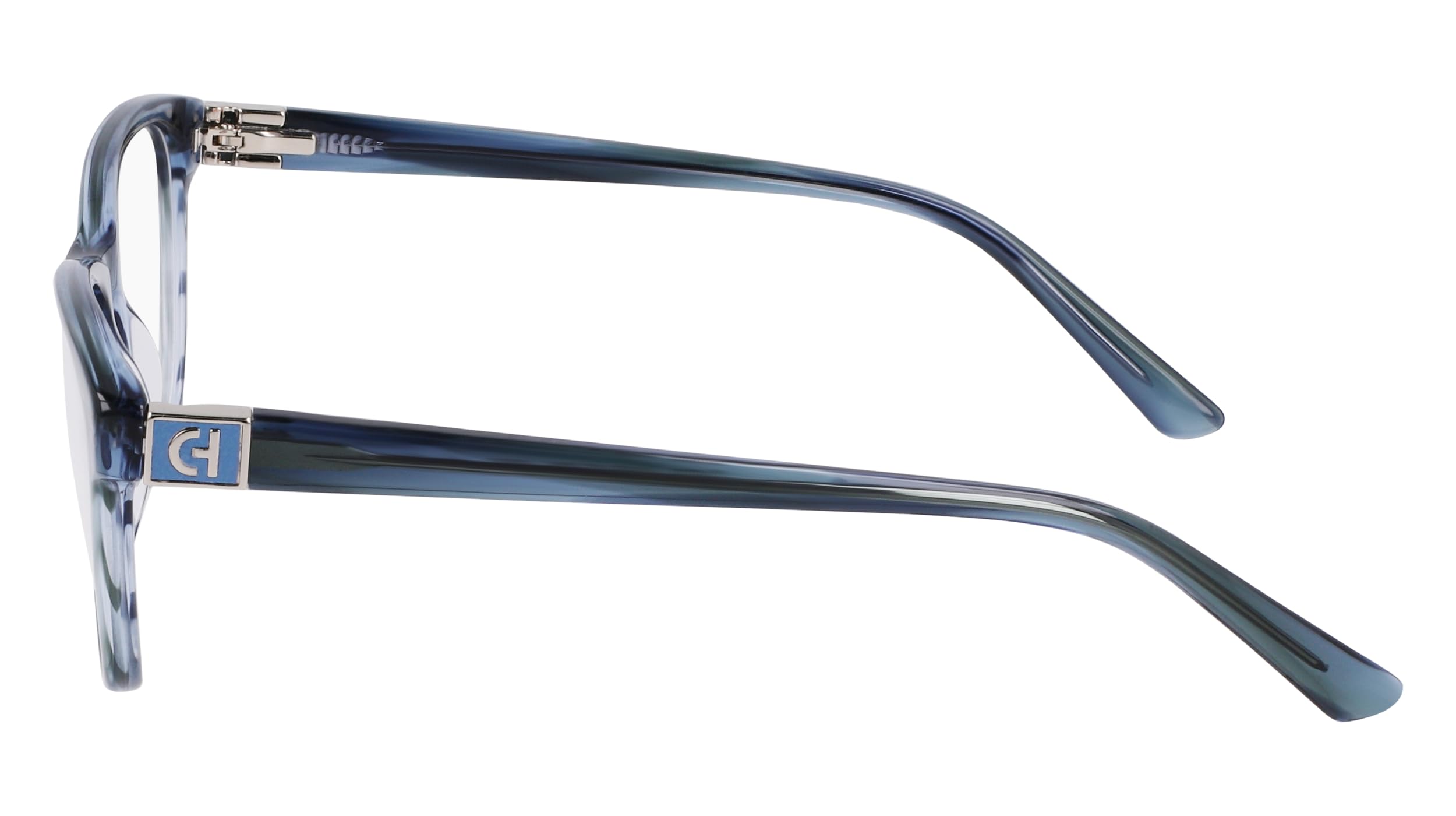 Cole Haan Brille mit Sehstärke für Unisex optional mit Sonnenbrillentönung oder Blaulichtfilter, Rechteckig, gefertigt aus Kunststoff, Modell: CH4517 (inklusive Brillenetui)