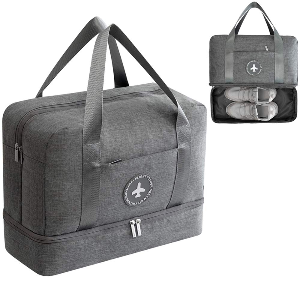 Kaxich Sporttasche Trocken Nass Trennung Schwimmtasche Wasserdicht Reisetasche Badetasche Waschtasche für Fitnessstudio, Pool, Strand, Urlaub, Reise, Outdoor Sport
