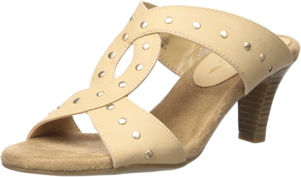 Aerosoles A2 Women's Powssibility Slide Sandal, Bone, 10 M US