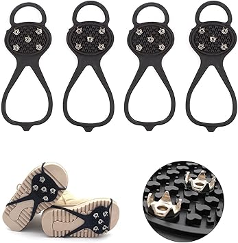 Amazon アイゼン 転倒防止 滑り止め 靴底用 滑り止めスパイク 伸縮性 サイズ汎用タイプ 登山アイゼン 雪道 氷 登山 雪山アイゼン ゴム ブーツ スニーカー シューズ 対応 携帯便利 男女兼用 Yidai アイゼン Amazon アイゼン 転倒防止 滑り止め 靴底用 滑り止めスパイク 伸縮性 サイズ汎用タイプ 登山アイゼン 雪道 氷 登山 雪山アイゼン ゴム ブーツ スニーカー シューズ 対応 携帯便利 男女兼用 Yidai アイゼン