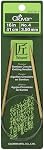 Clover Takumi Bamboo Circular 16-Inch Knitting Needles, Size 6