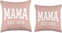 Vista 3 de Mama Est 1979 Custom Mom Personalized Mothers Day Customized Throw Pillow