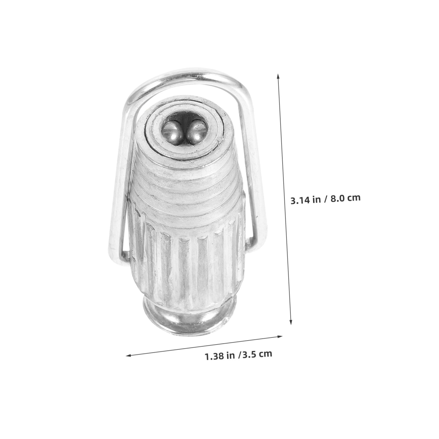 Toyvian 6 Stück Wäscheleine Strahlung Haushaltswaren Silver