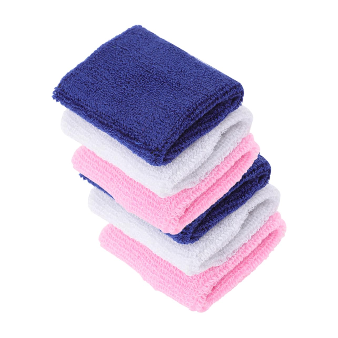 Hemobllo 24pezzi Fasce Assorbenti Per Polsiere Elastiche Traspirante Per Yoga e Fitness Comfort e Protezione Per Adolescenti e Adulti Colori