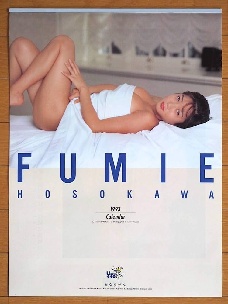 細川ふみえカレンダー1993  7枚（すべて切り離し済み）7.8月のみ無し Yahoo!オークション - 「細川ふみえ 1993年カレンダー」