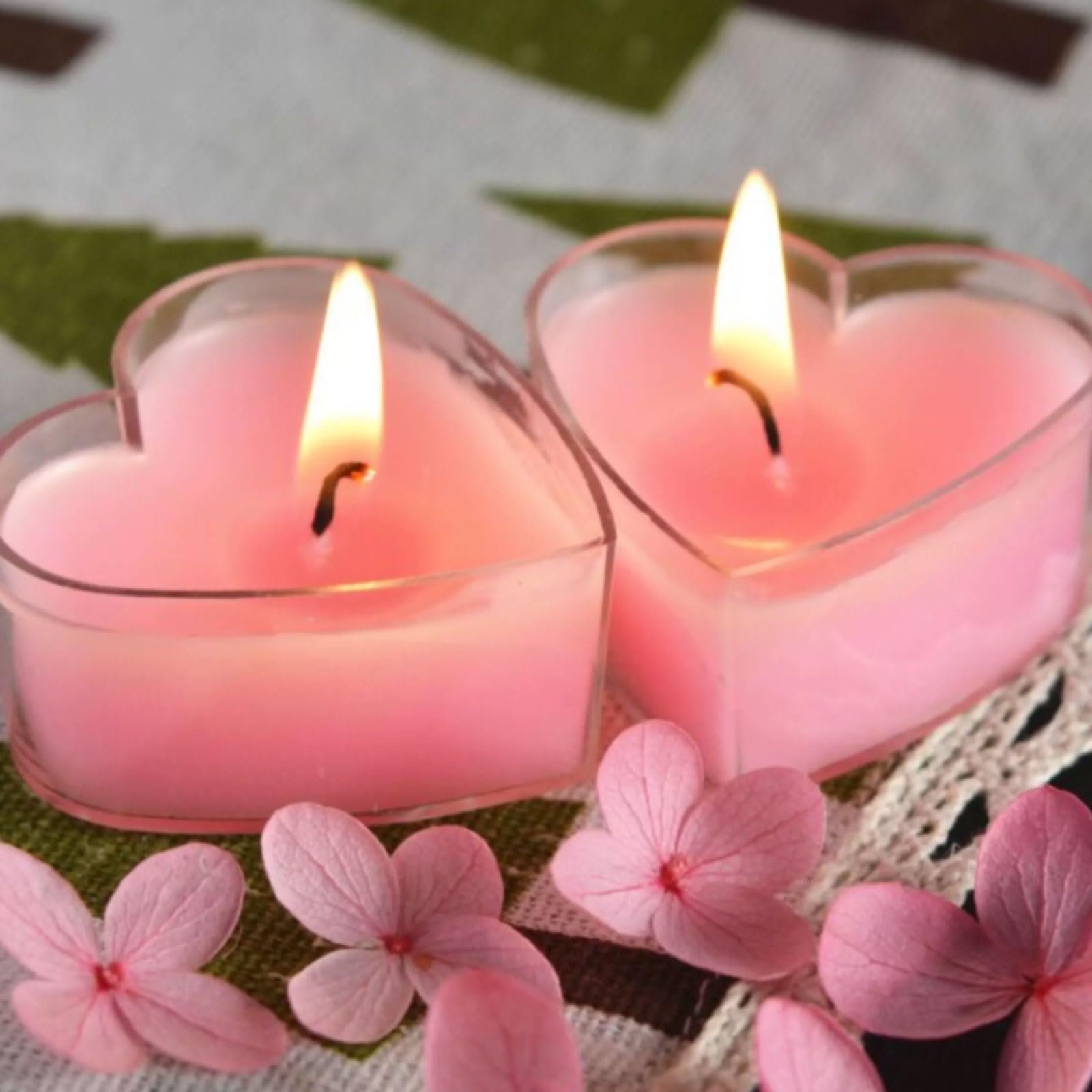 Exquisito Velas de plástico hechas con ghee vegetal Natural y mecha de algodón, Mini vela for vacaciones en casa, relajación y Spa, 30 Uds. meloso(Unscented)
