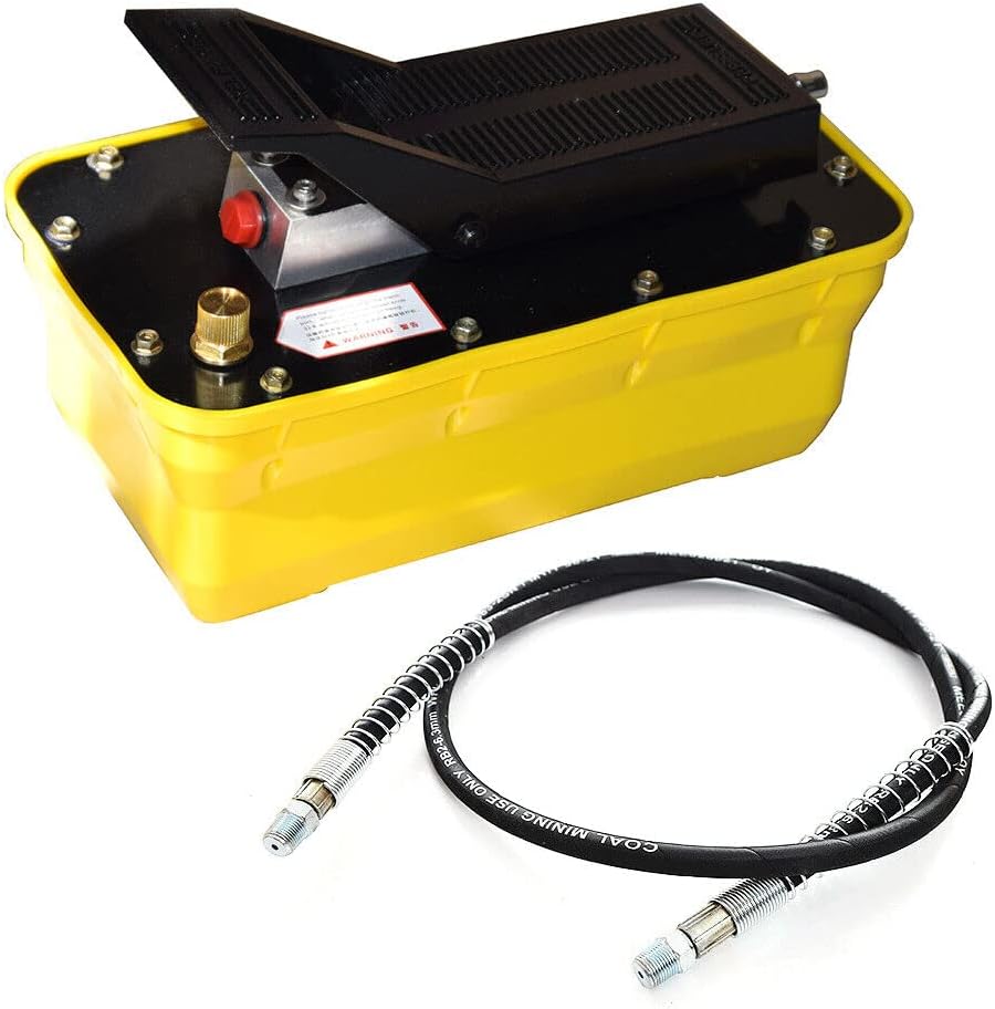 10000PSI Hydraulic Bead Breaker with Hydraulic Foot Pump and Air Hose, Heavy Duty Tire Bead Breaker Tire Changer Repair Tool Truck Tire Bead Breaker for Tractor, Truck