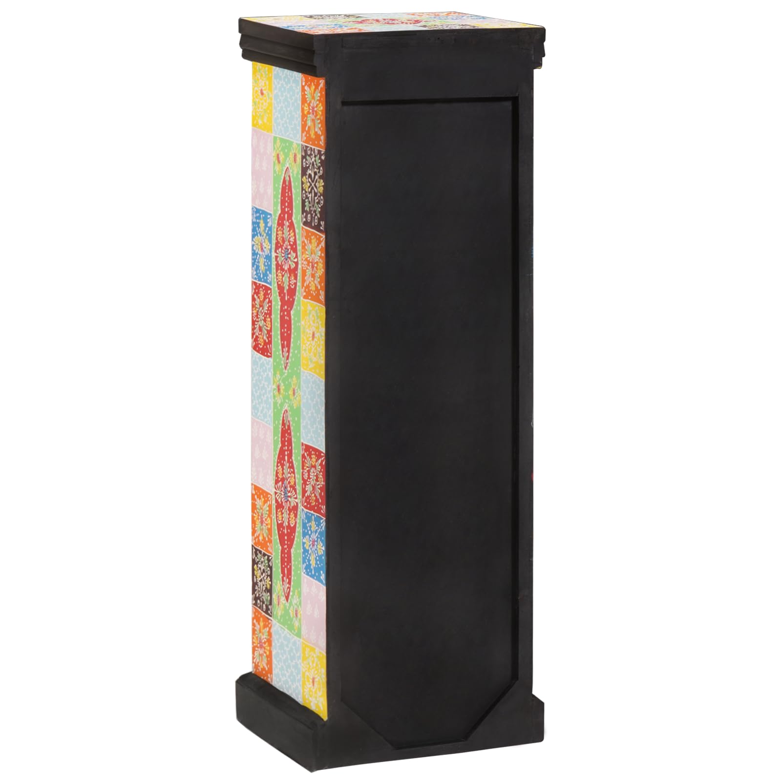 Kommode mit Regal Mehrfarbig 30 x 30 x 90 cm Massivholz Mango Model4017585