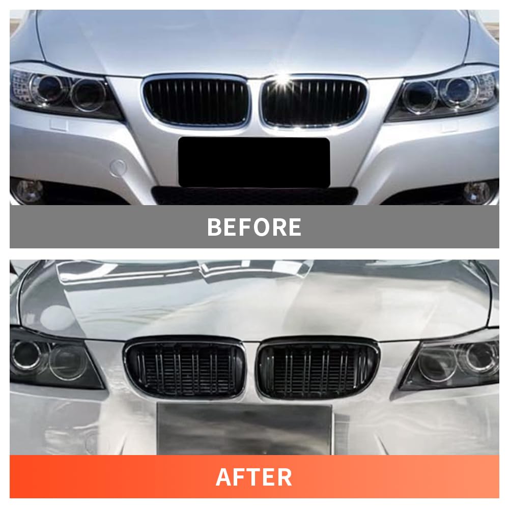 Grilles Avant Calandre Radiateur Gril Pare-chocs Avant Voiture Pour