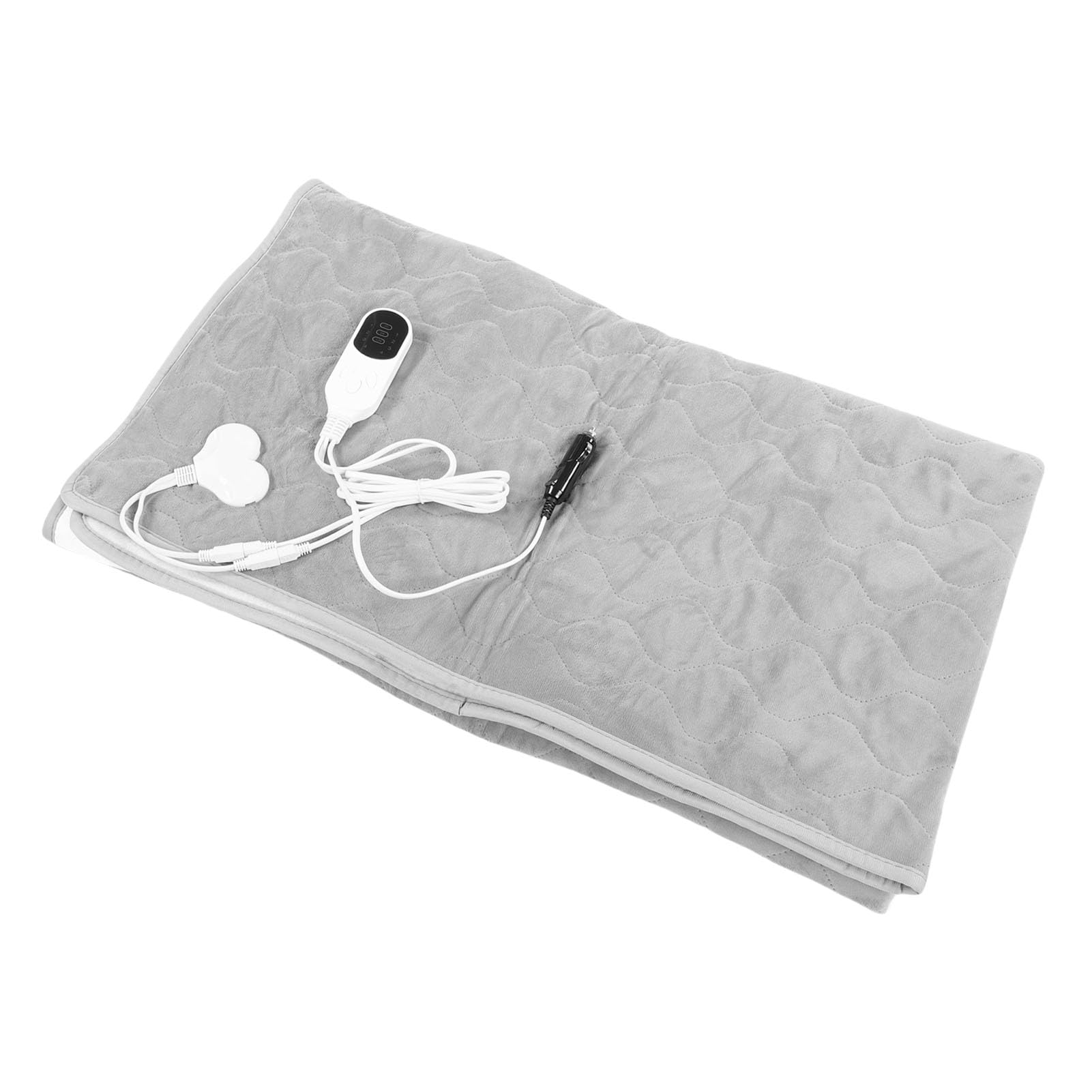 FTVOGUE Manta Térmica para Coche, Forro Suave, Calor Ajustable, para