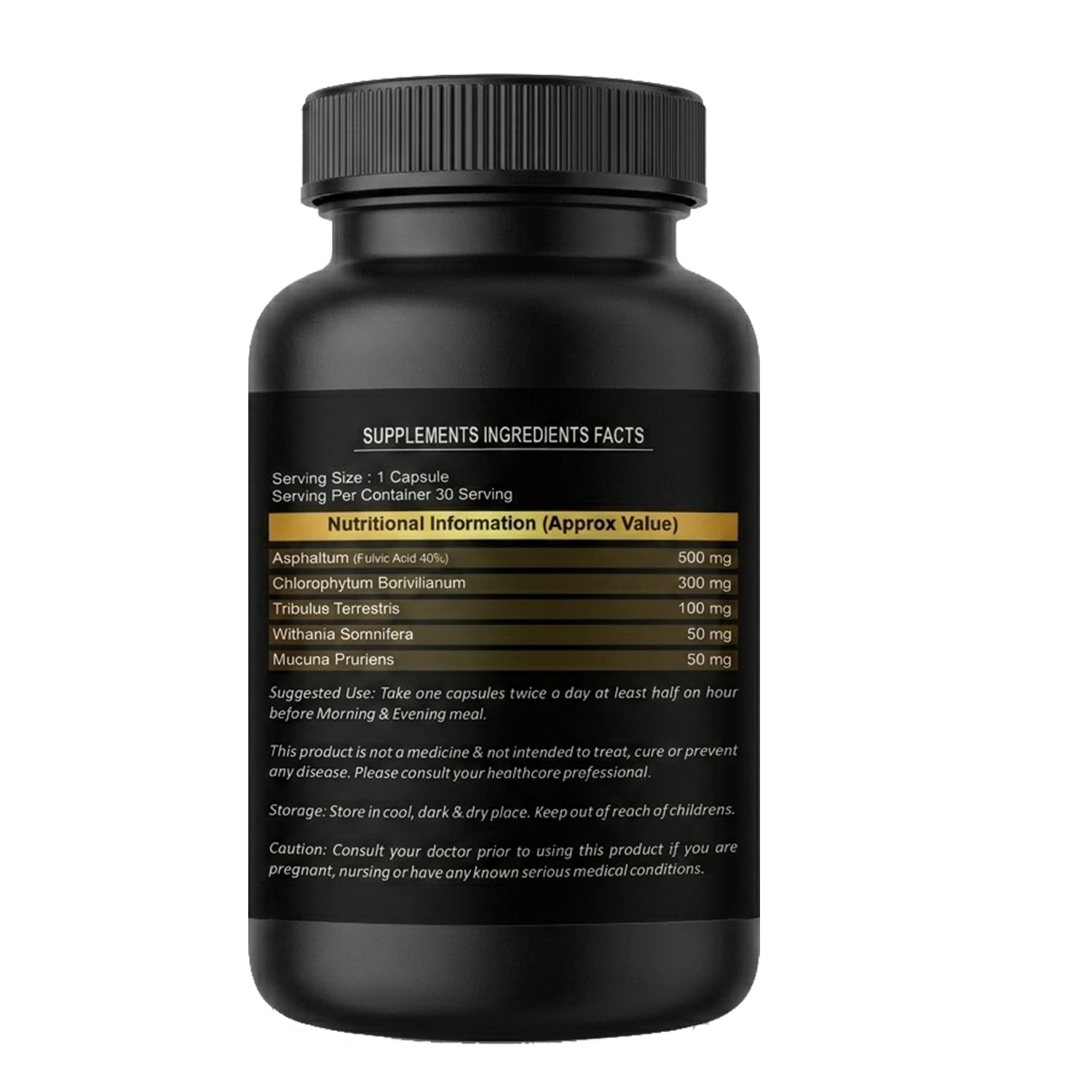 Kama-Sutra Gold LING Booster Capsules & Ayurvedic Shilajit Pens Massage Oil | Supports Stamina, Power, MOTA LAMBA with Ashwagandha & More (60 Tablets + 30ml Oil) — Amazon image 7