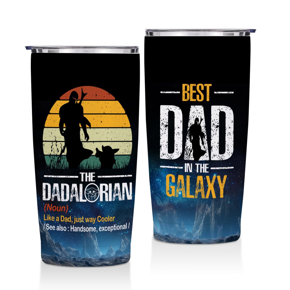 Jztco Dad Gifts Funny Straight Skinny 20 oz Tumbler Dads Gifts Dad Gift Birthday Gifts for Dad Water Bottle Fathers Gifts Coffee Mug Insulated Tumblers Thermal Cup for Daddy Work Travel Fathers Day