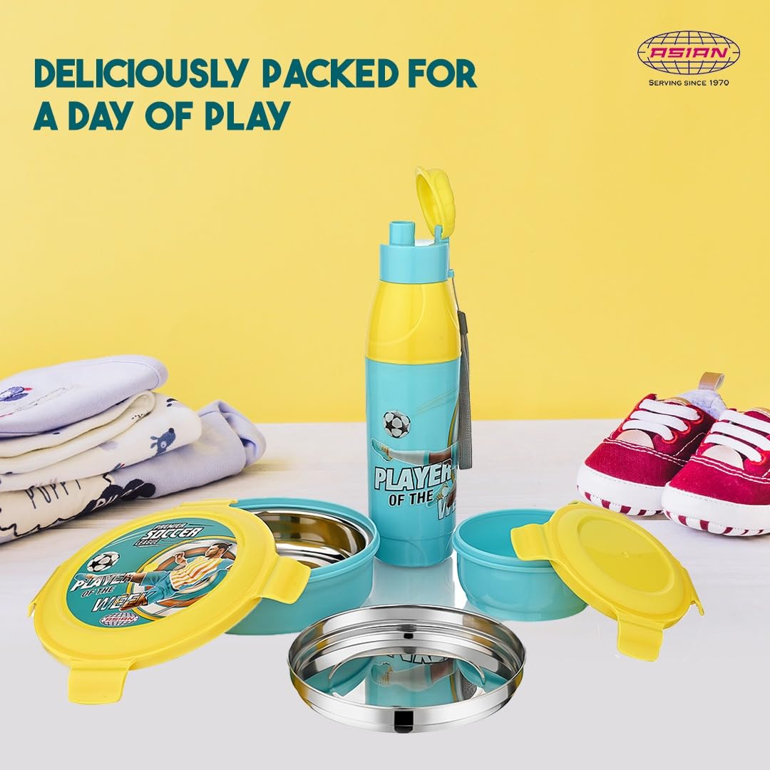 Kids Lunch Box Set - Insulated & Leakproof -4