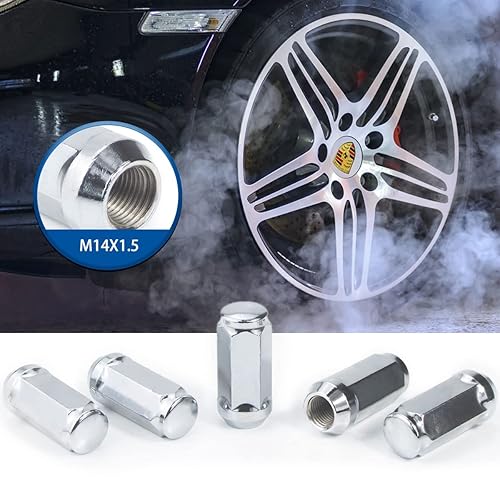 Miniatura 5 de GAsupply - Tuercas cromadas de 14 x 1.5 (24 unidades, 19mm)