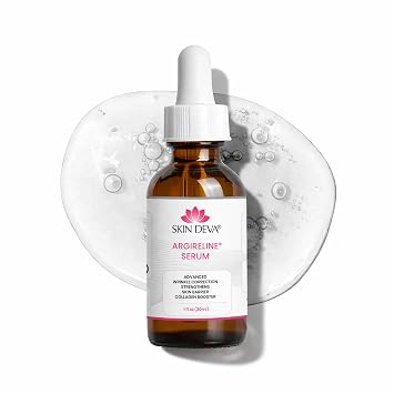 Skin Deva Argireline Peptide Serum with Hyaluronic Acid Acetyl Hexapeptide-8 Formula Hydrating Anti-Aging Face Serum for Fine Lines & Smoother-Looking Skin 1 fl oz