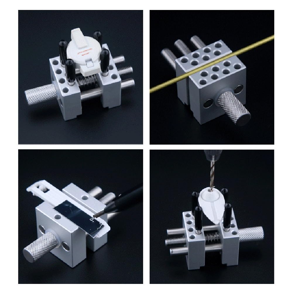 TOBEOME Metal Vise Fixture Multi-Function Clamp Model Making Fixed Jig DIY Crafts Remodeling Vise Workbench with Clamping - Image 4