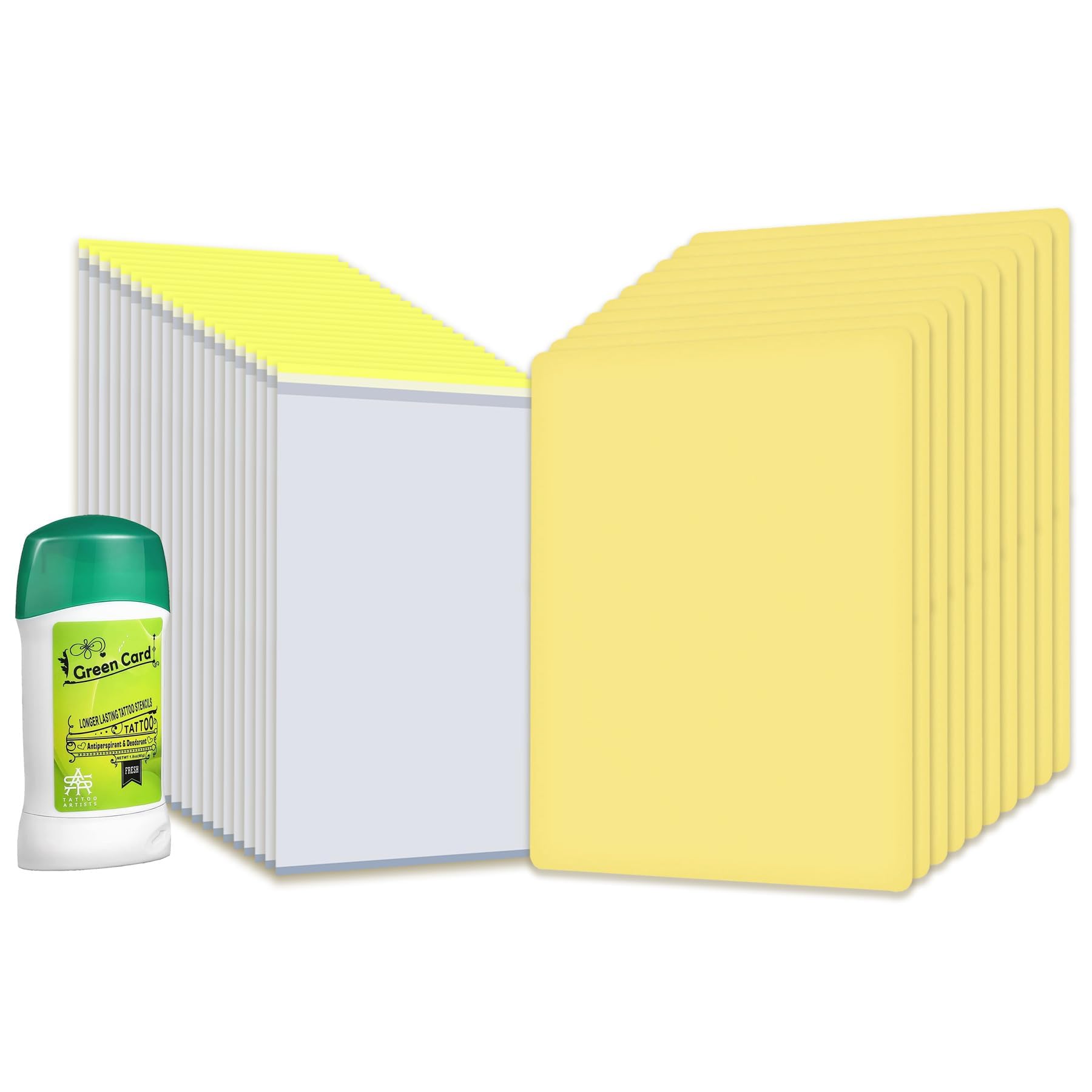 Moricher Pack of 10 Tattoo Practice Skin 20 Transfer Paper Tattoo Paper 1 Tattoo Transfer Cream Gel Accessories for Tattoo Practice